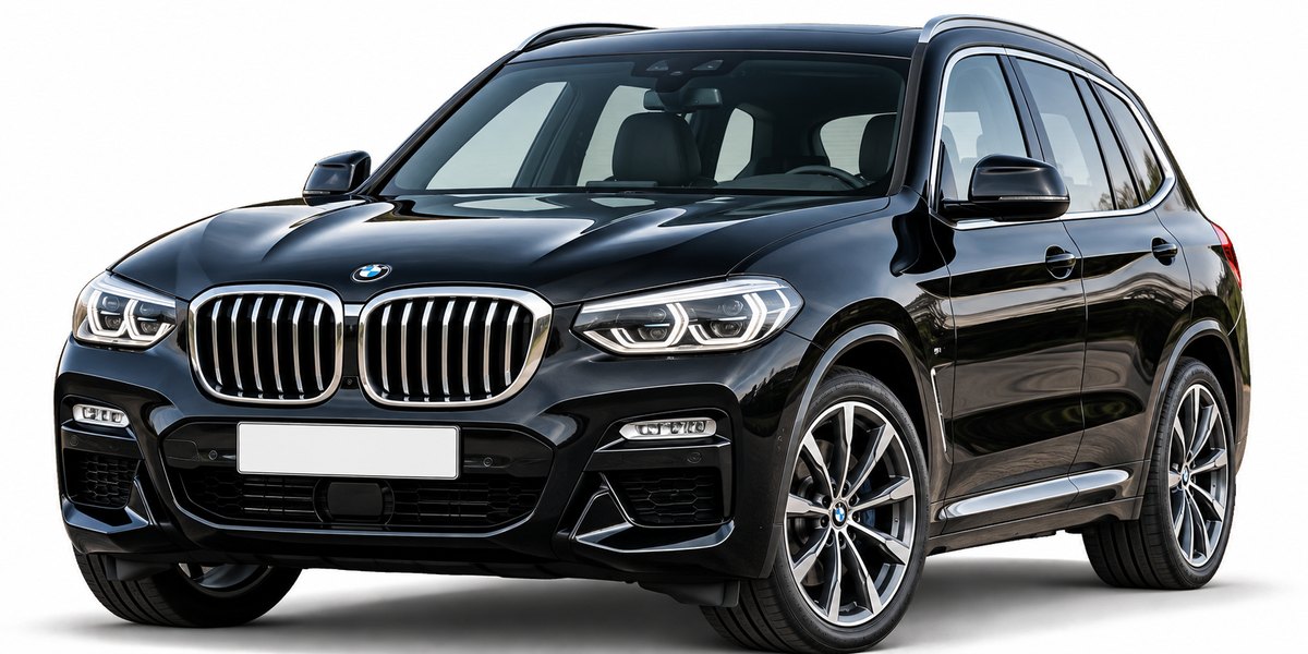 Black BMW X3 SUV, illustrative image
